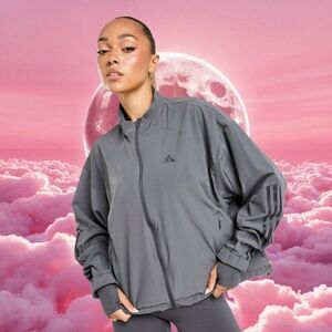 Adidas Women's Hyperglam Oversized Windbreaker